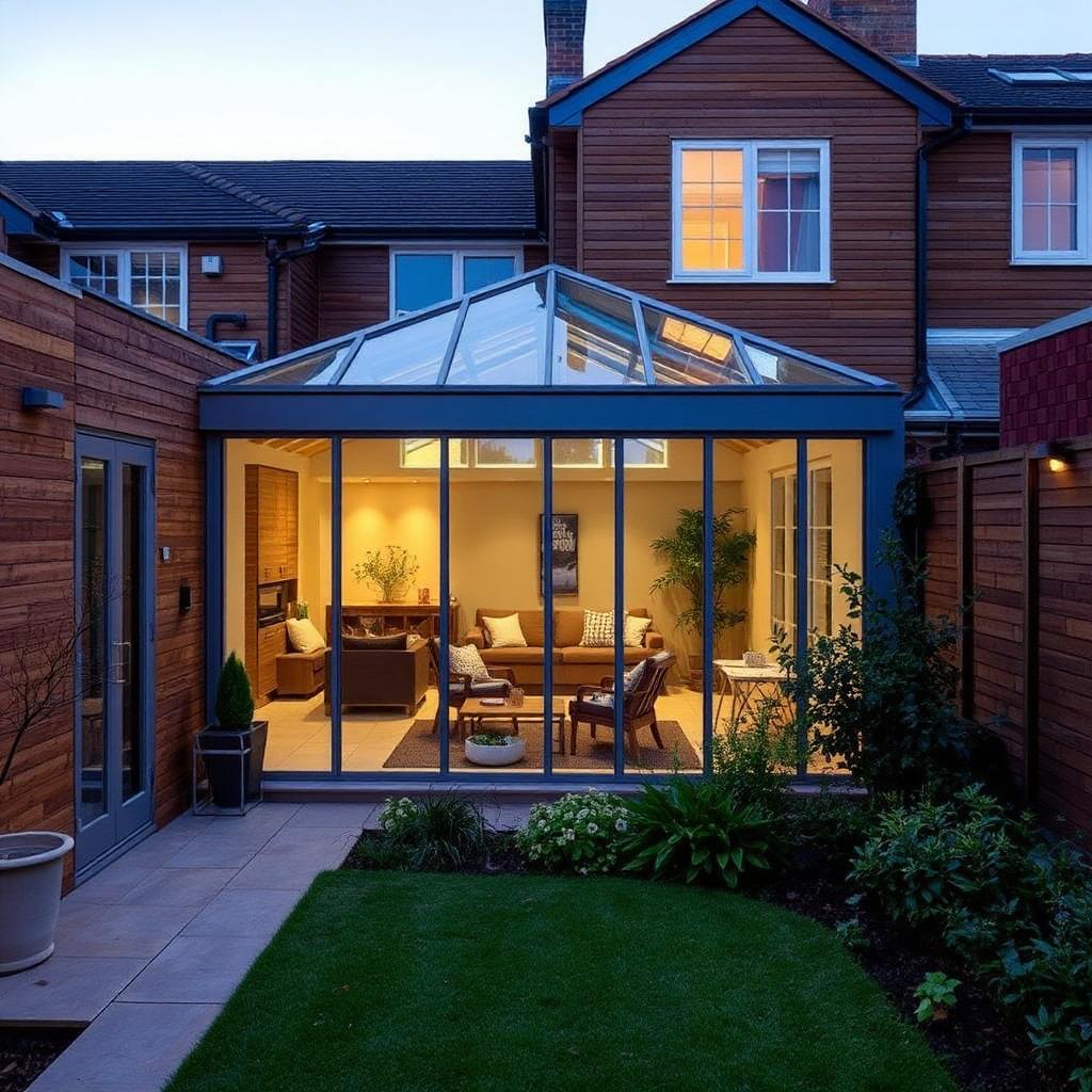 Recent garden room project