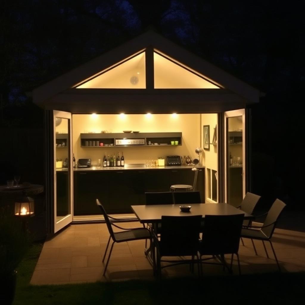 Recent garden room project